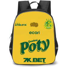 Mirassol Futebol Clube Backpack School Bag StudentPack - Mirassol Futebol Clube Football Jersey with Logo Yellow Effect