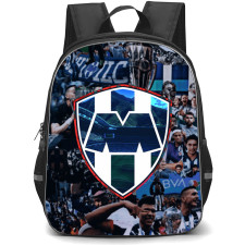 Club de Futbol Monterrey Rayados, A.C. Backpack School Bag StudentPack - Club de Futbol Monterrey Rayados, A.C. Stadium with Logo Champion Collage