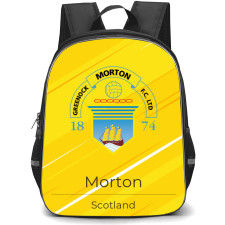 Greenock Morton Backpack School Bag StudentPack - Logo Official Poster Football Club