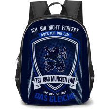 TSV 1860 Munich Backpack School Bag StudentPack - Official Logo Poster Football Club