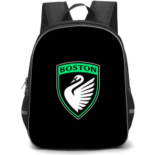 NWSL Boston FC Backpack School Bag StudentPack - Boston Legacy FC Logo Sticker