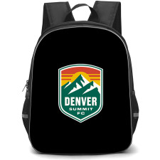 NWSL Denver Summit FC Backpack School Bag StudentPack - Denver Summit FC Logo Sticker
