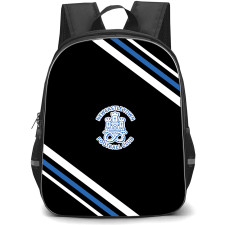 Newcastle Town Football Club Backpack School Bag StudentPack - Newcastle Town Football Club Large Logo With Stripe