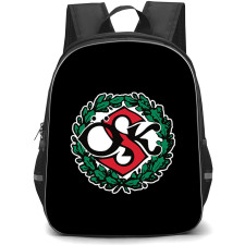 Orebro SK Backpack School Bag StudentPack - Orebro SK Logo On Black Background Football Club