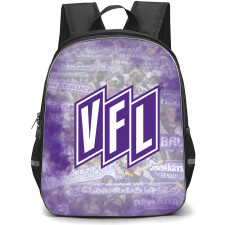 VFL Osnabruck Backpack School Bag StudentPack - Logo Purple Smoke Background Football Club