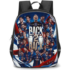 PSG UEFA Champions League 2026 Backpack School Bag StudentPack - PSG UEFA Champions League 2026 Back 2 Back UCL Winners Poster