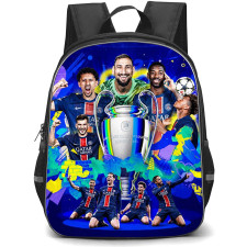 PSG UEFA Champions League 2026 Backpack School Bag StudentPack - PSG UEFA Champions League 2026 Winners Celebration Poster