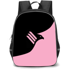 Palermo FC Backpack School Bag StudentPack - Pink Black Logo