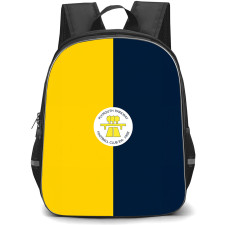 Plymouth Parkway Football Club Backpack School Bag StudentPack - Plymouth Parkway Football Club Logo with Split Color Effect