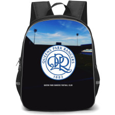 Queens Park Rangers F.C. Backpack StudentPack - Queens Park Rangers F.C. Logo On Stadium Background