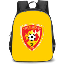 Queanbeyan City Football Club Backpack School Bag StudentPack - Large Logo