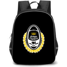 R Olympic Club De Charleroi Backpack School Bag StudentPack - Large Logo Football Club