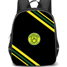 Rayners Lane Football Club Backpack School Bag StudentPack - Rayners Lane Football Club Large Logo With Stripe