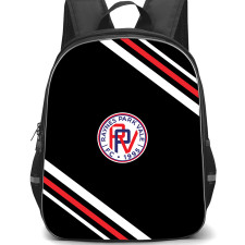 Raynes Park Vale Football Club Backpack School Bag StudentPack - Raynes Park Vale Football Club Large Logo With Stripe