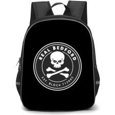 Real Bedford Backpack School Bag StudentPack - Large Logo Football Club