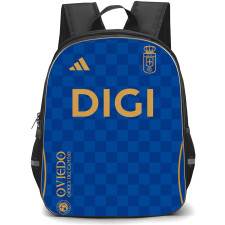 Real Oviedo Backpack School Bag StudentPack - Real Oviedo Club Jersey Poster Football Club