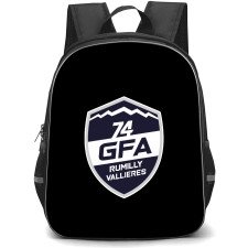 Football Club Rumilly Vallieres Backpack School Bag StudentPack - Large Logo Football Club