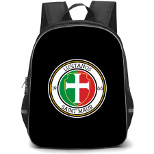 Saint Maur Lusitanos Football Club Backpack School Bag StudentPack - Large Logo Football Club