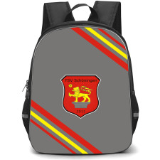 FSV Schoningen Football Club Backpack School Bag StudentPack - Large Logo With Stripe