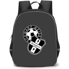 Schwarz Weiss Bregenz Backpack School Bag StudentPack - Large Logo
