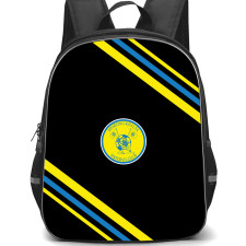 Sporting Khalsa Football Club Backpack School Bag StudentPack - Sporting Khalsa Football Club Large Logo With Stripe
