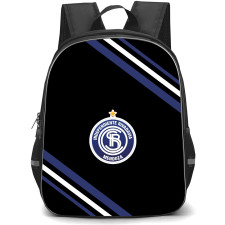Club Sportivo Independiente Rivadavia Backpack School Bag StudentPack - Club Sportivo Independiente Rivadavia Large Logo With Stripe