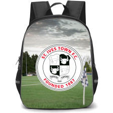 St Ives Town Backpack School Bag StudentPack - Logo Field Background Football Club