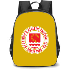 St Patrick's Athletic FC Backpack School Bag StudentPack - Large Logo