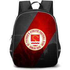 St Patrick's Athletic FC Backpack School Bag StudentPack - Logo Fans Cheering Background