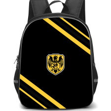 Stotfold Football Club Backpack School Bag StudentPack - Stotfold Football Club Large Logo With Stripe