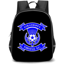 Strathspey Thistle Backpack School Bag StudentPack - Large Logo Football Club