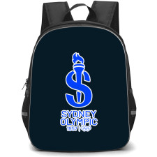 Sydney Olympic Football Club Backpack School Bag StudentPack - Large Logo
