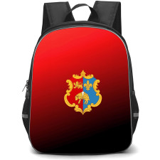 Tavistock Association Football Club Backpack School Bag StudentPack - Tavistock Association Football Club Logo with Gradient Red Effect