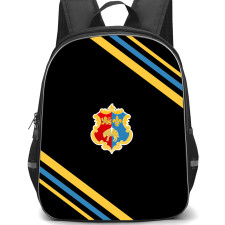 Tavistock Association Football Club Backpack School Bag StudentPack - Tavistock Association Football Club Large Logo With Stripe