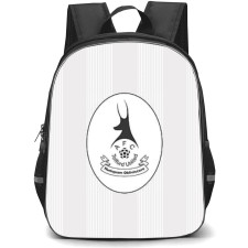 National League North AFC Telford Backpack School Bag StudentPack - Large Logo In Gray Stripe Background
