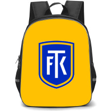 FK Teplice Backpack School Bag StudentPack - Logo In Yellow Background