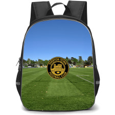 Tiverton Town Football Club Backpack School Bag StudentPack - Tiverton Town Football Club Stadium with Center Logo Focus Effect