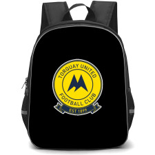 Torquay United Backpack School Bag StudentPack - Large Logo Football Club