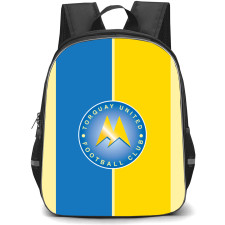 Torquay United Backpack School Bag StudentPack - Old Logo In Yellow And Blue Background Football Club