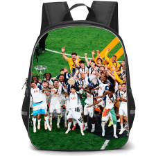 Tottenham Hotspur Backpack StudentPack - Team Celebrating Grass Background
