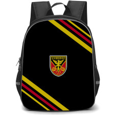 Uxbridge Football Club Backpack School Bag StudentPack - Uxbridge Football Club Large Logo With Stripe