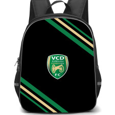 VCD Athletic Football Club Backpack School Bag StudentPack - VCD Athletic Football Club Large Logo With Stripe