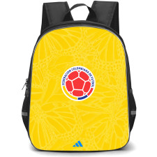 Fifa World Cup 2026 Colombia Backpack School Bag StudentPack - Fifa World Cup 2026 Colombia Home Flag Design Pattern