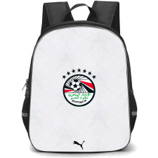 Fifa World Cup 2026 Egypt Backpack School Bag StudentPack - Fifa World Cup 2026 Egypt Away Flag Design Pattern