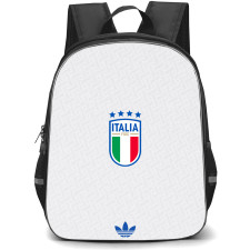 Fifa World Cup 2026 Italy Backpack School Bag StudentPack - Fifa World Cup 2026 Italy Away Flag Design Pattern