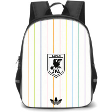 Fifa World Cup 2026 Japan Backpack School Bag StudentPack - Fifa World Cup 2026 Japan Away Flag Design Pattern