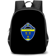 Warrington Town Backpack School Bag StudentPack - Old Large Logo Football Club