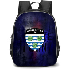 Whitby Town Backpack School Bag StudentPack - Logo Grunge Background Football Club