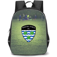 Whitby Town Backpack School Bag StudentPack - Logo Team Field Background Football Club