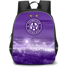FK Austria Wien Backpack School Bag StudentPack - Logo Purple Sky Background